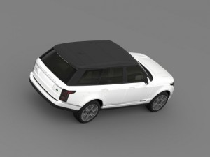 range rover autobiography hybrid l405 3D Model