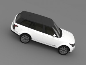 range rover autobiography hybrid l405 3D Model