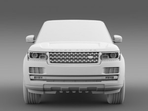 range rover autobiography hybrid l405 3D Model