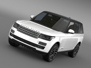 range rover autobiography v8 l405 3D Model