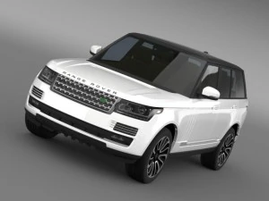 range rover autobiografie v8 l405 3D Model