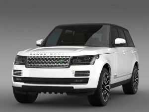 range rover autobiography v8 l405 3D Model