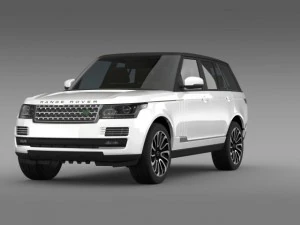 range rover autobiography v8 l405 3D Model