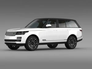 range rover autobiography v8 l405 3D Model