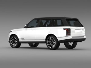 range rover autobiography v8 l405 Model 3D