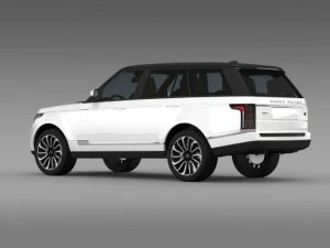range rover autobiography v8 l405 3D Model