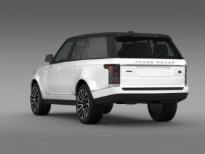 range rover autobiography v8 l405 Model 3D