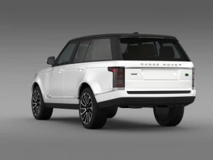 range rover autobiography v8 l405 3D Model