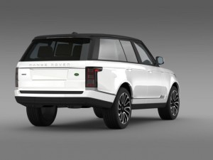 range rover autobiography v8 l405 Model 3D