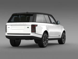 range rover autobiography v8 l405 3D Model