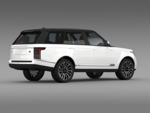 range rover autobiography v8 l405 Model 3D