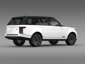 range rover autobiography v8 l405 3D Model
