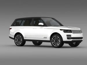 range rover autobiography v8 l405 3D Model