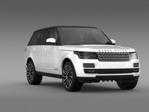 range rover autobiography v8 l405 Model 3D