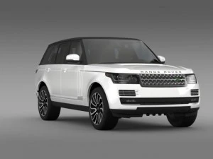 range rover autobiography v8 l405 3D Model