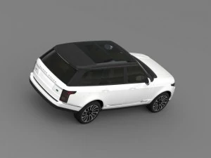 range rover autobiography v8 l405 3D Model