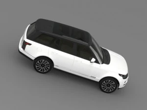 range rover autobiography v8 l405 3D Model