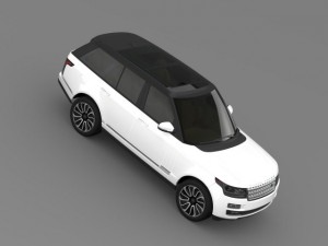 range rover autobiography v8 l405 Model 3D