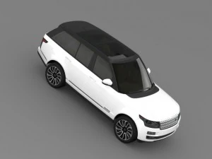 range rover autobiography v8 l405 3D Model