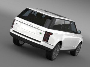 range rover hybrid lwb l405 3D Model