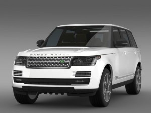 range rover hybrid lwb l405 3D Model