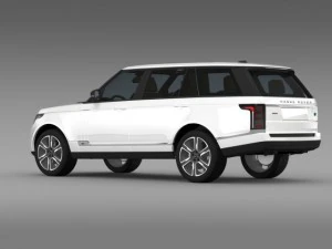 range rover hybrid lwb l405 3D Model