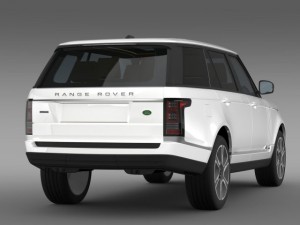 range rover hybrid lwb l405 3D Model