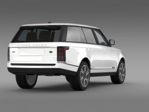 range rover hybrid lwb l405 3D Model