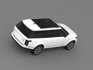 range rover hybrid lwb l405 3D Model