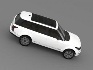 range rover hybrid lwb l405 3D Model