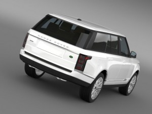 range rover supercharged l405 3D Модель