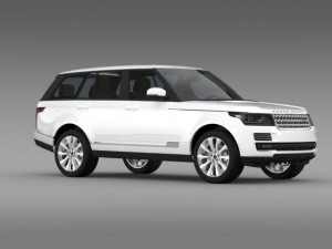 range rover supercharged l405 3D Модель