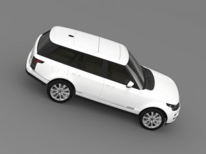 range rover supercharged l405 3D Модель