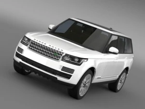 Range Rover Vogue SDV8 L405 3D Модель