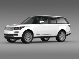 range rover vogue sdv8 l405 Model 3D