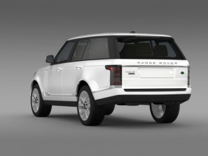 range rover vogue sdv8 l405 Model 3D