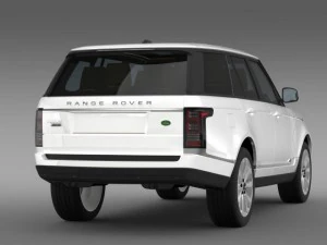 range rover vogue sdv8 l405 3D Model