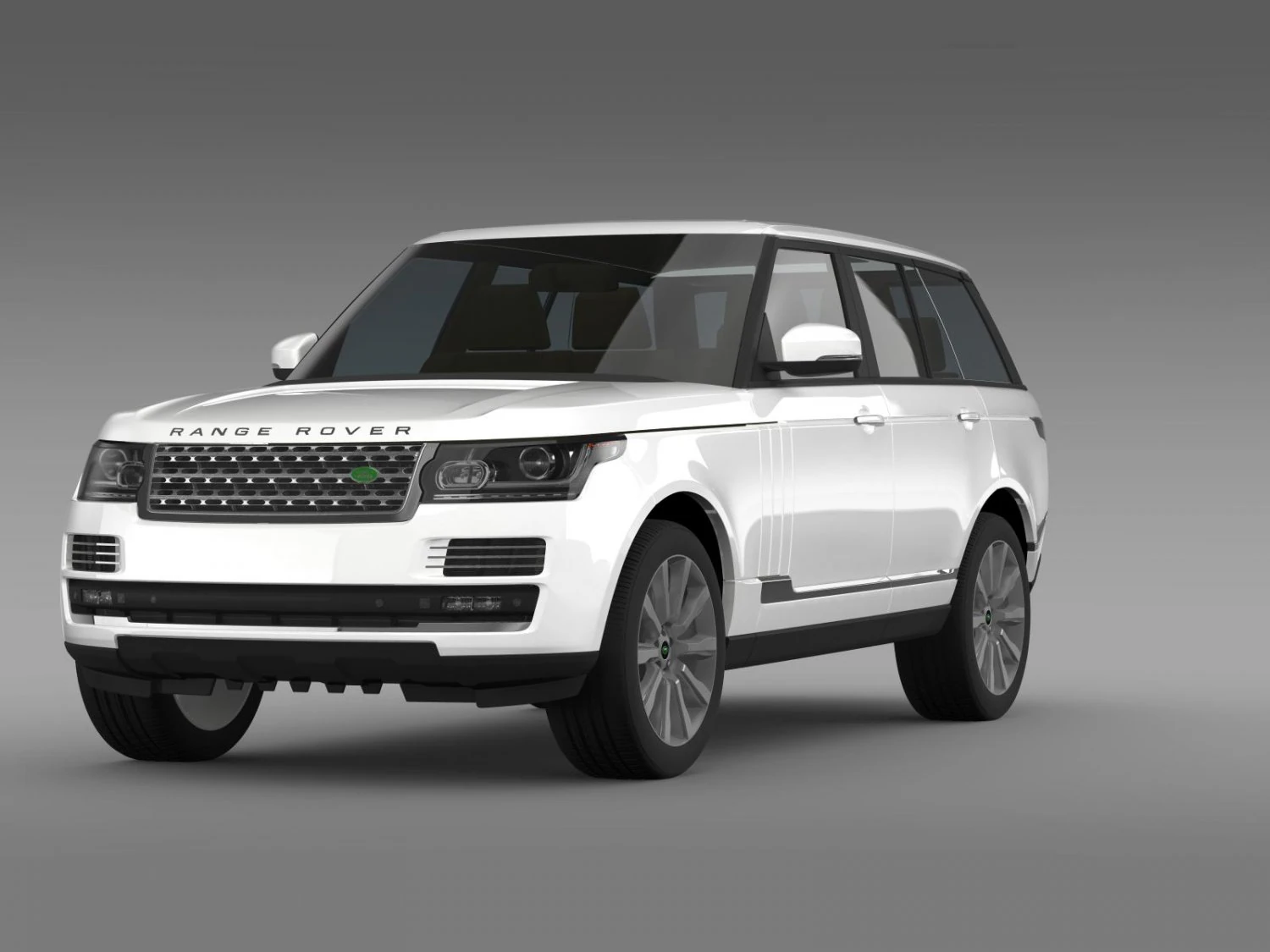 range rover vogue se sdv8 l405 3D Model .c4d .max .obj .3ds .fbx .stl .blend 
