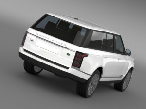 range rover vogue se sdv8 l405 3D 모델