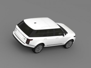 range rover vogue se sdv8 l405 3D 모델
