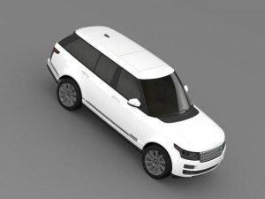 range rover vogue se sdv8 l405 3D 모델