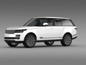 range rover vogue se sdv8 l405 3D 모델