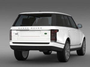 range rover vogue se sdv8 l405 3D 모델