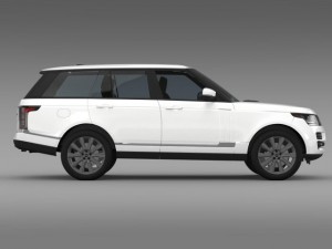 range rover vogue se sdv8 l405 3D 모델