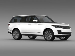 range rover vogue se sdv8 l405 3D 모델