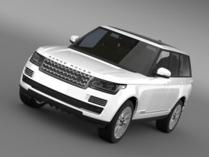 range rover vogue se tdv6 l405 3D Model