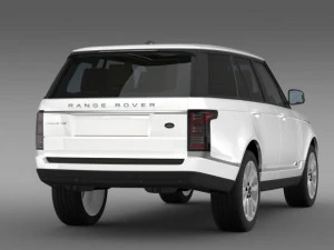 range rover vogue se tdv6 l405 3D Model