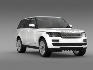 range rover vogue se tdv6 l405 3Dモデル