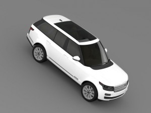 range rover vogue se tdv6 l405 3Dモデル