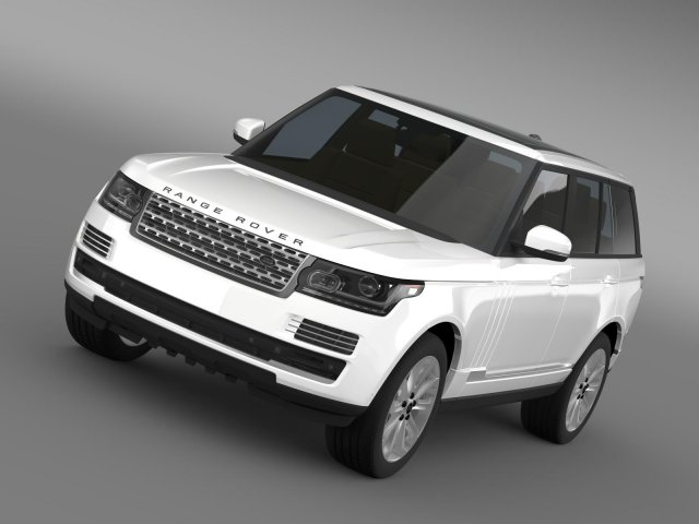 range rover vogue tdv6 l405 3D 모델 .c4d .max .obj .3ds .fbx .stl .blend 